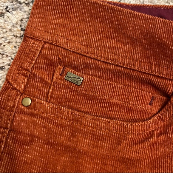 Horny Toad Rust Corduroy Pants Size 2 - Picture 4 of 10